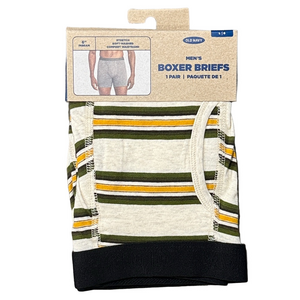 Mens Striped Boxer Briefs - Size Large - Old Navy - NWT